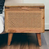 Larissa Lid-up Storage Stool - Artisan Furniture - Flyclothing LLC