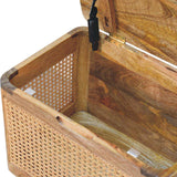 Larissa Lid-up Storage Stool - Artisan Furniture - Flyclothing LLC