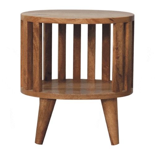 Ariella Single Shelf Bedside - Artisan Furniture - Flyclothing LLC