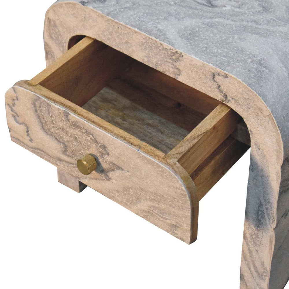Nouveau Bedside - Artisan Furniture - Flyclothing LLC