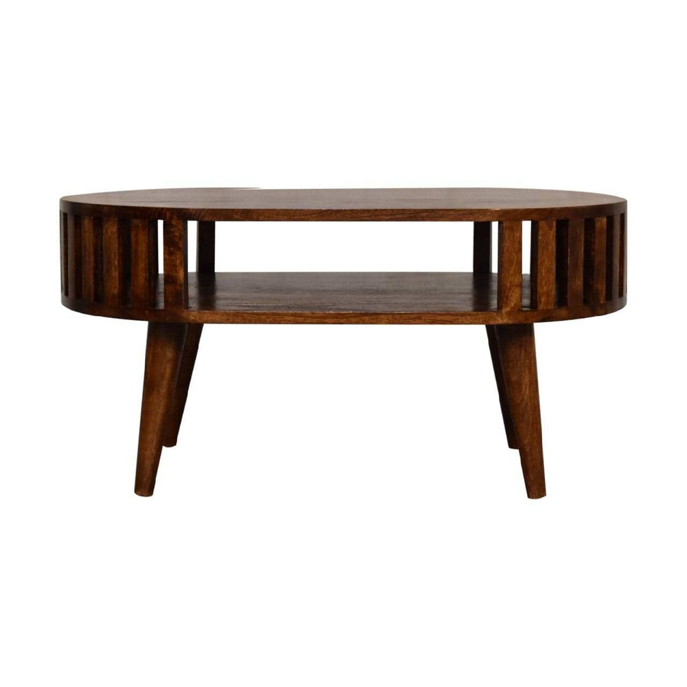 Ariella Chestnut Coffee Table - Artisan Furniture - Flyclothing LLC