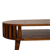Ariella Chestnut Coffee Table - Artisan Furniture - Flyclothing LLC