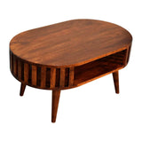 Ariella Chestnut Coffee Table - Artisan Furniture - Flyclothing LLC