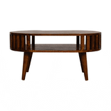 Ariella Chestnut Coffee Table - Artisan Furniture - Flyclothing LLC