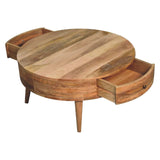 Odyssey Oak-ish Coffee Table - Artisan Furniture - Flyclothing LLC
