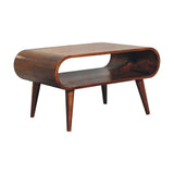 Open Chestnut Coffee Table - Artisan Furniture - Flyclothing LLC