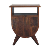 Split Chestnut Bedside - Artisan Furniture - Flyclothing LLC