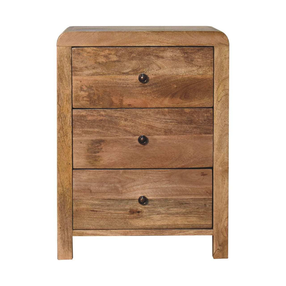 Oak-ish Naya Bedside - Artisan Furniture - Flyclothing LLC