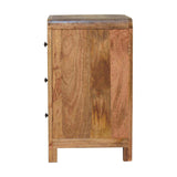 Oak-ish Naya Bedside - Artisan Furniture - Flyclothing LLC