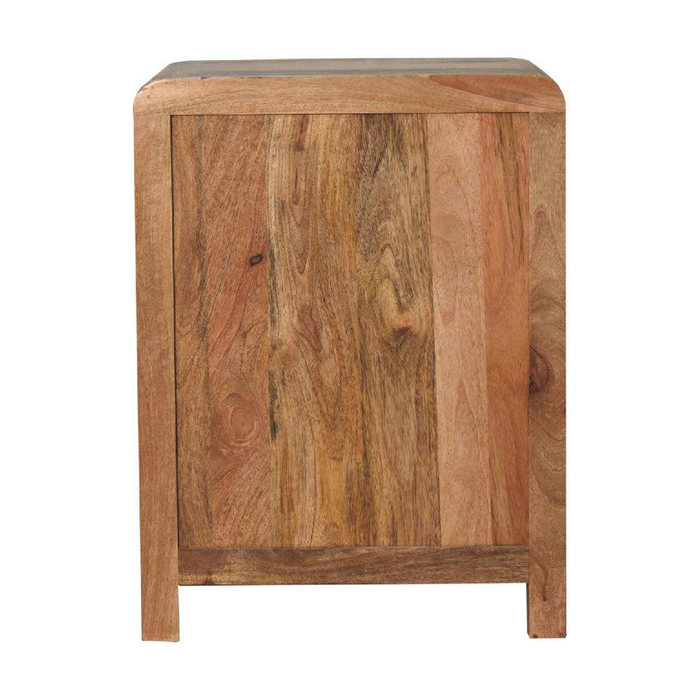 Oak-ish Naya Bedside - Artisan Furniture - Flyclothing LLC