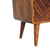 Artisan Furniture Boucle Carved Chestnut Telephone Table - Artisan Furniture - Flyclothing LLC