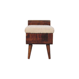 Artisan Furniture Boucle Carved Chestnut Telephone Table - Artisan Furniture - Flyclothing LLC