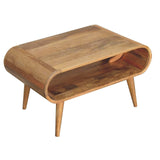 Open Oak-ish Coffee Table - Artisan Furniture - Flyclothing LLC