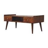 Elevated Chestnut Media Unit - Artisan Furniture - Flyclothing LLC