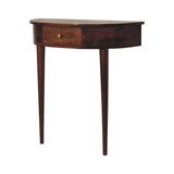 Backless Mounted Chestnut Console - Artisan Furniture - Flyclothing LLC