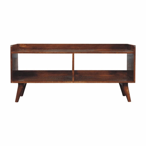Artisan Open-top Chestnut Media Unit - Artisan Furniture - Flyclothing LLC