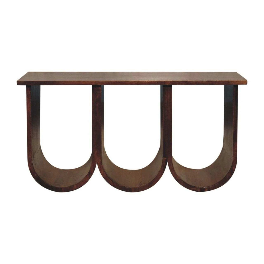 Triple Open Style Coffee Table - Artisan Furniture - Flyclothing LLC