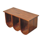Triple Open Style Coffee Table - Artisan Furniture - Flyclothing LLC
