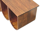 Triple Open Style Coffee Table - Artisan Furniture - Flyclothing LLC