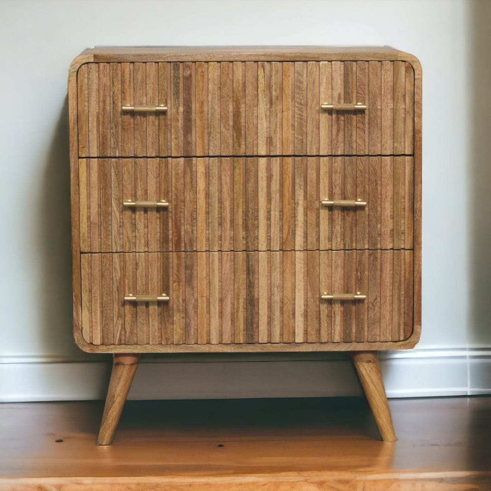 Artisan T-bar Ridged Chest - Artisan Furniture - Flyclothing LLC