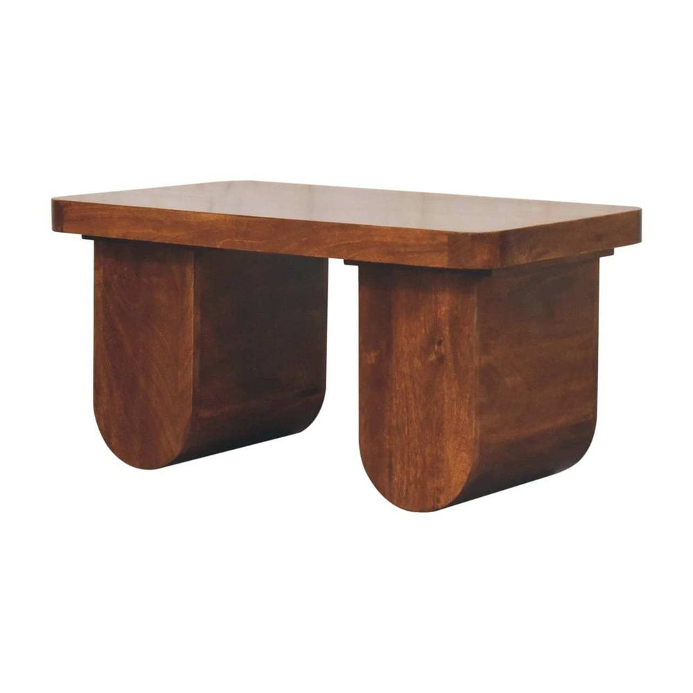 Artisan Chunky Chestnut Coffee Table - Artisan Furniture - Flyclothing LLC