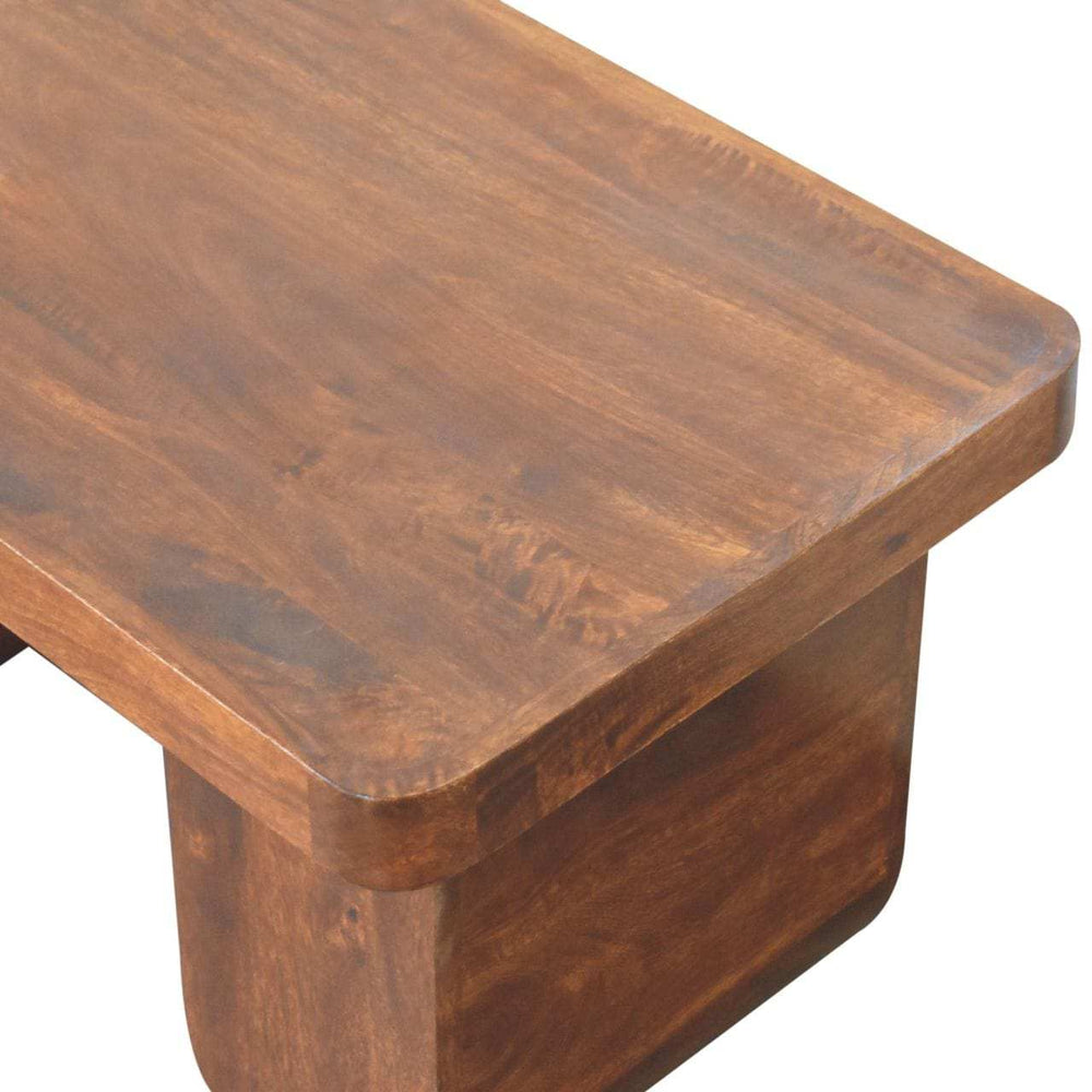 Artisan Chunky Chestnut Coffee Table - Artisan Furniture - Flyclothing LLC