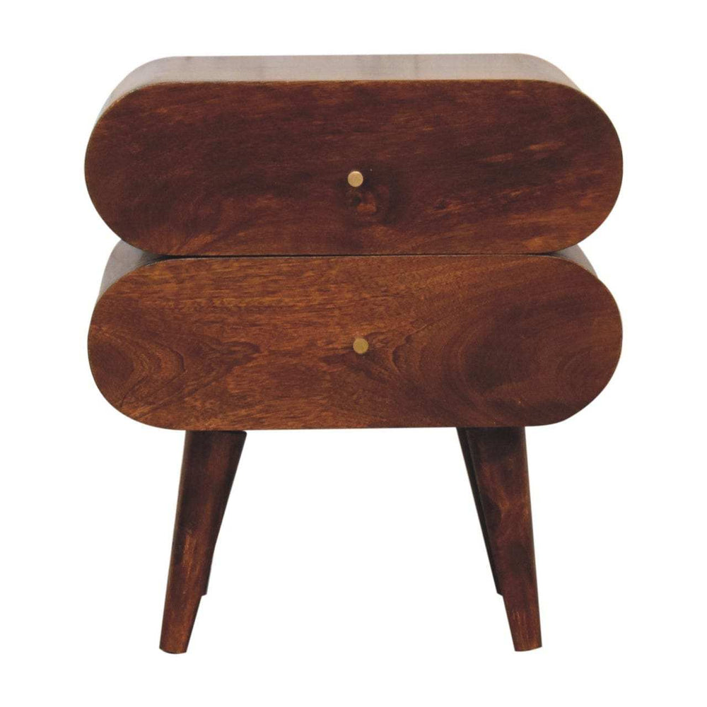 Artisan Bubble Chestnut Bedside - Artisan Furniture - Flyclothing LLC