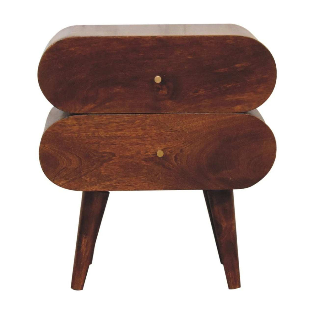 Artisan Bubble Chestnut Bedside - Artisan Furniture - Flyclothing LLC