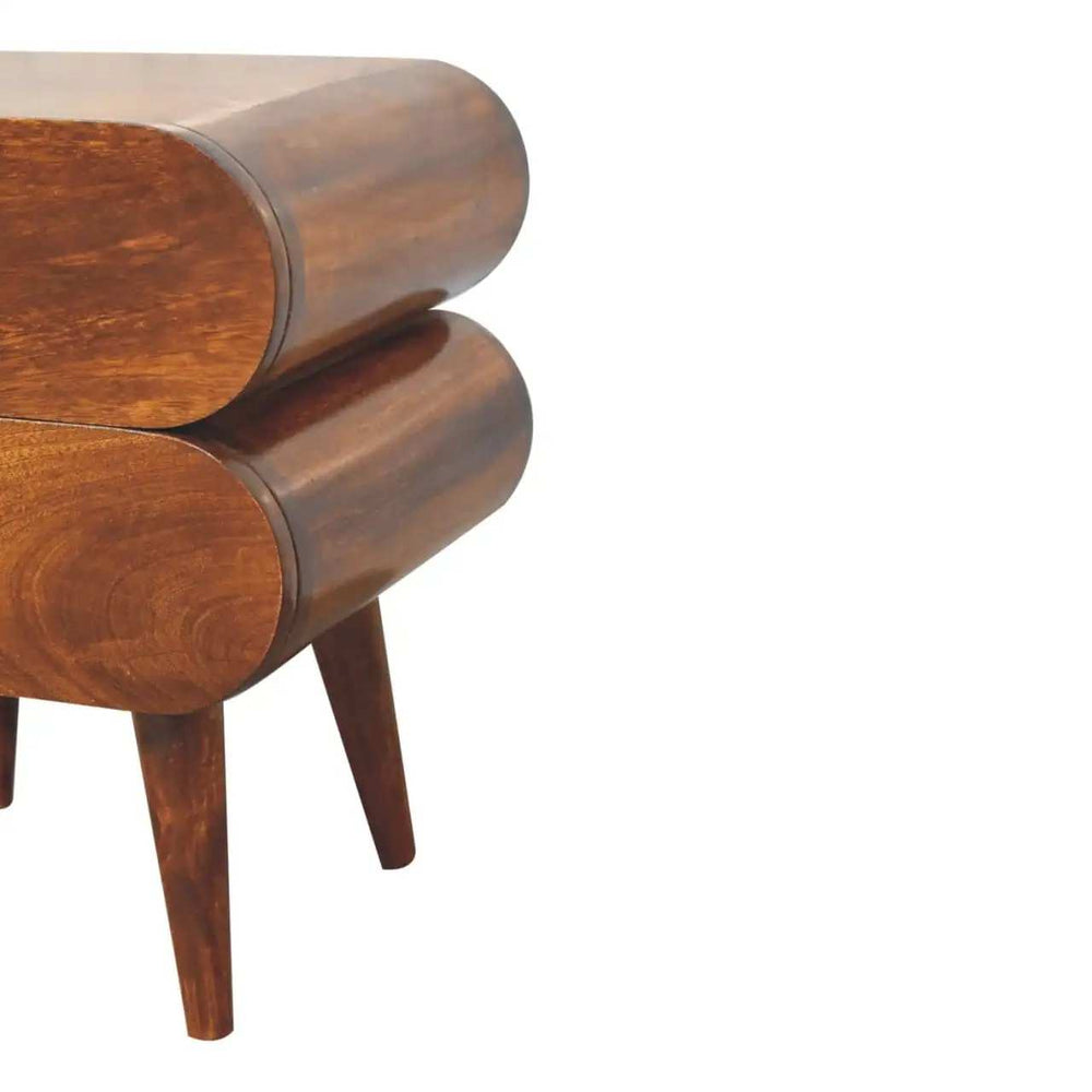 Artisan Bubble Chestnut Bedside - Artisan Furniture - Flyclothing LLC