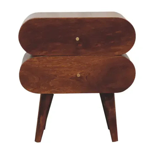 Artisan Bubble Chestnut Bedside - Artisan Furniture - Flyclothing LLC