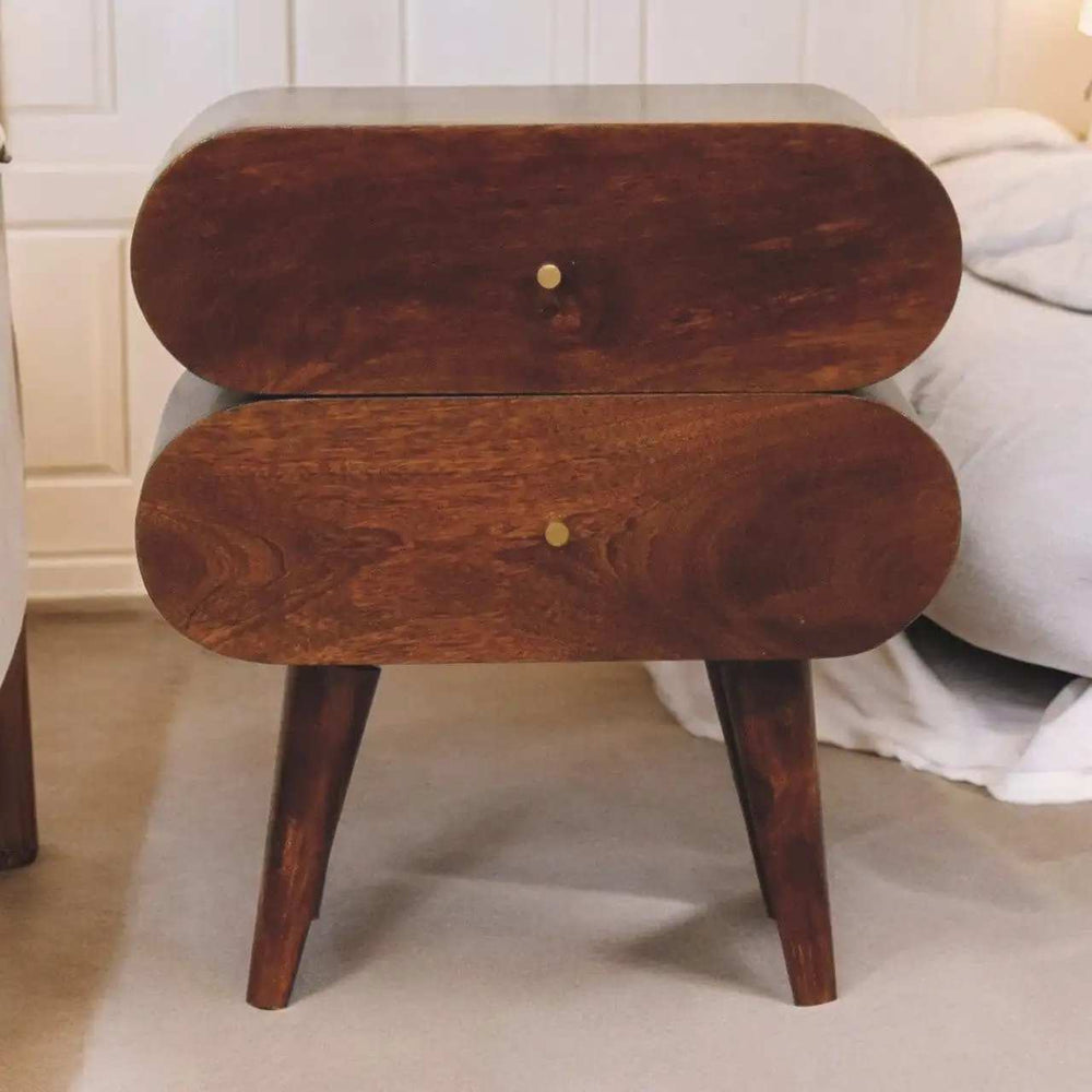Artisan Bubble Chestnut Bedside - Artisan Furniture - Flyclothing LLC