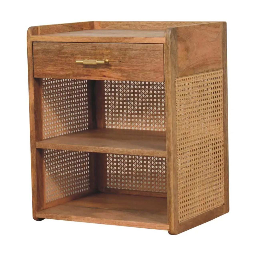 Larissa T-Bar Open Bedside - Artisan Furniture - Flyclothing LLC