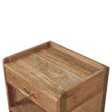 Larissa T-Bar Open Bedside - Artisan Furniture - Flyclothing LLC