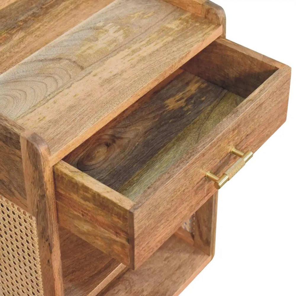 Larissa T-Bar Open Bedside - Artisan Furniture - Flyclothing LLC