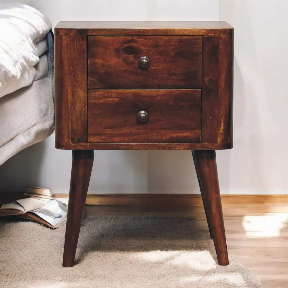 Bera Bedside - Artisan Furniture - Flyclothing LLC