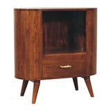 Artisan T-bar Cortez Chestnut Open Slot Cabinet - Artisan Furniture - Flyclothing LLC