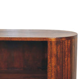 Artisan Cortez Chestnut Open Cabinet - Artisan Furniture - Flyclothing LLC