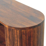 Artisan Cortez Chestnut Open Cabinet - Artisan Furniture - Flyclothing LLC