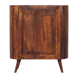 Artisan Cortez Chestnut Open Cabinet - Artisan Furniture - Flyclothing LLC