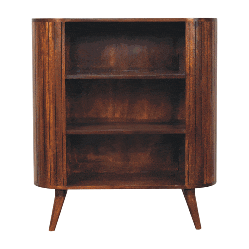 Artisan Cortez Chestnut Open Cabinet - Artisan Furniture - Flyclothing LLC