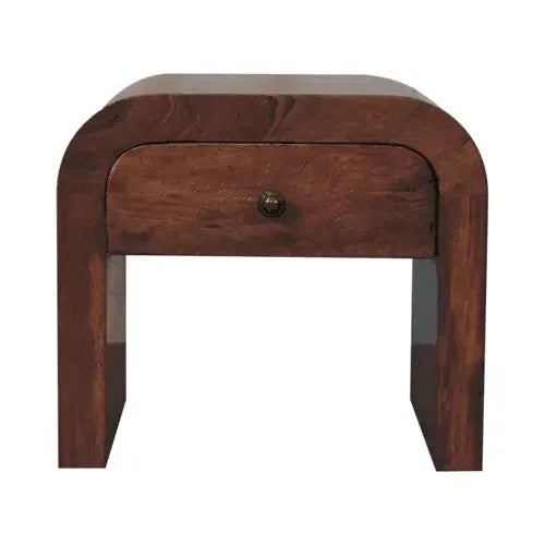 Honey Caramel Darcy Bedside - Artisan Furniture - Flyclothing LLC