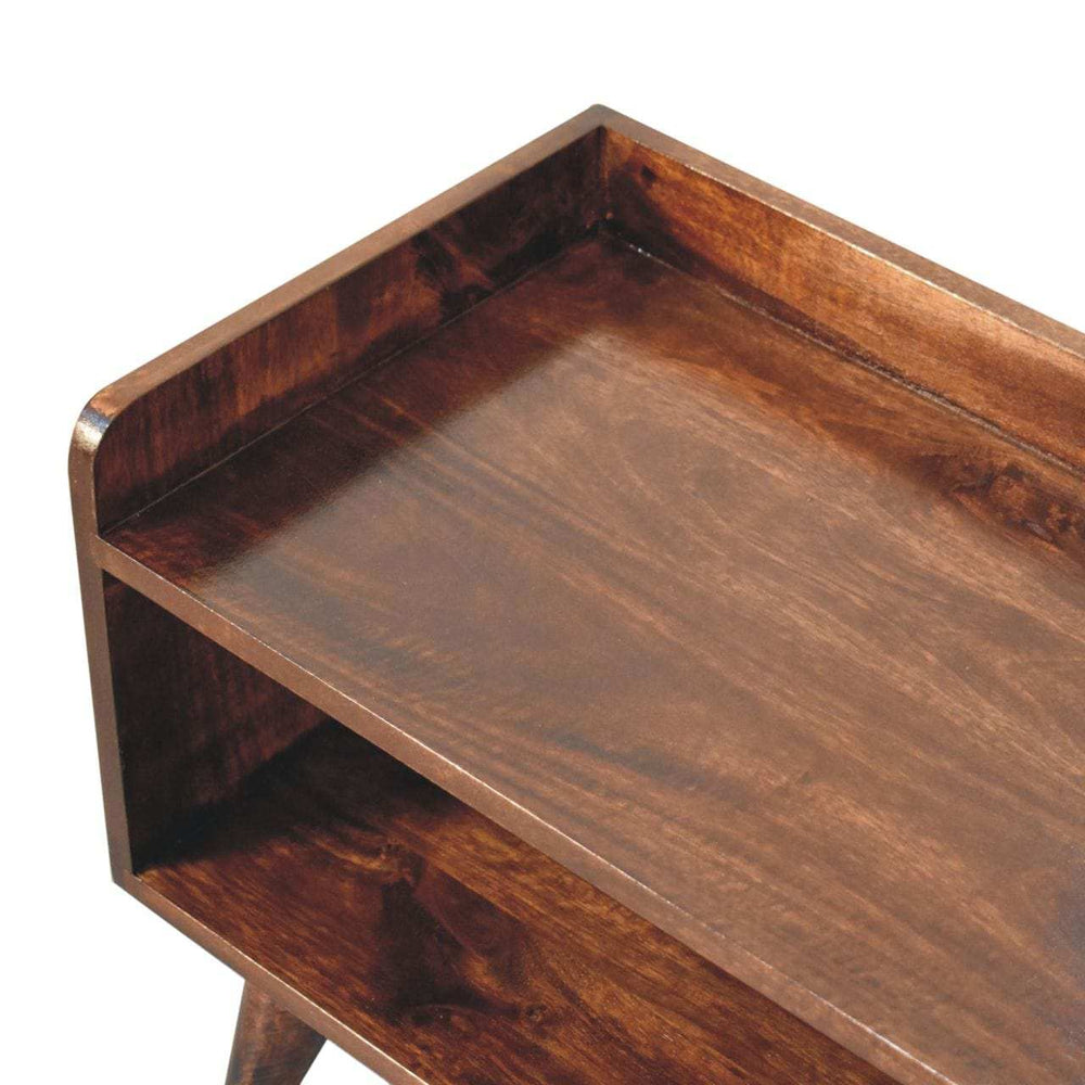 Artisan Furniture California Walnut Nordic Storage Bench - Artisan Furniture - Flyclothing LLC