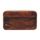 Artisan Furniture Curved California Walnut Wall Mounted Bedside - Artisan Furniture - Flyclothing LLC