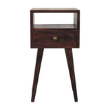 Artisan Furniture Mini California Walnut Bedside - Artisan Furniture - Flyclothing LLC