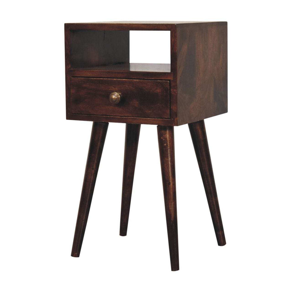 Artisan Furniture Mini California Walnut Bedside - Artisan Furniture - Flyclothing LLC