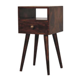 Artisan Furniture Mini California Walnut Bedside - Artisan Furniture - Flyclothing LLC