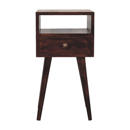 Artisan Furniture Mini California Walnut Bedside - Artisan Furniture - Flyclothing LLC