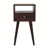 Artisan Furniture Mini California Walnut Bedside - Artisan Furniture - Flyclothing LLC