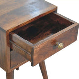 Artisan Furniture Mini 2 DrawerCalifornia Walnut Bedside - Artisan Furniture - Flyclothing LLC