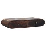 Artisan Furniture Wall Mounted California Walnut Console Table - Artisan Furniture - Flyclothing LLC